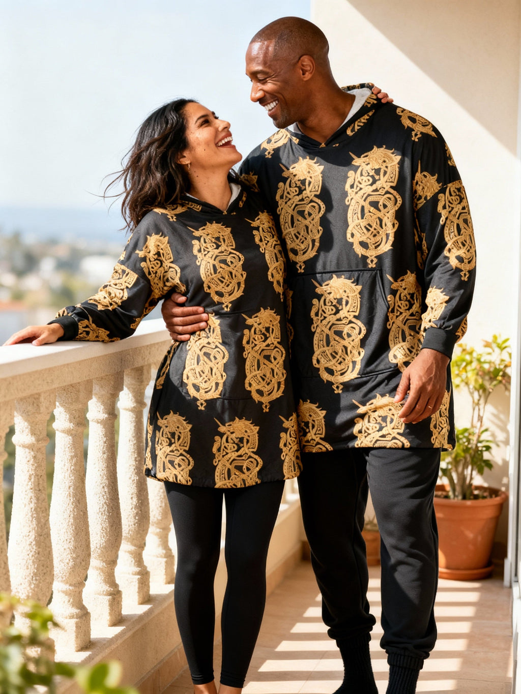 The Monstrous Fenrir - Oversized Hooded Blanket