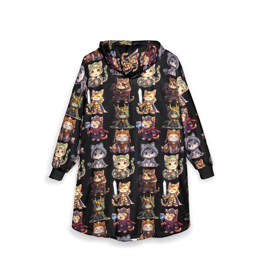 Furballs Of Asgard - Oversized Hooded Blanket