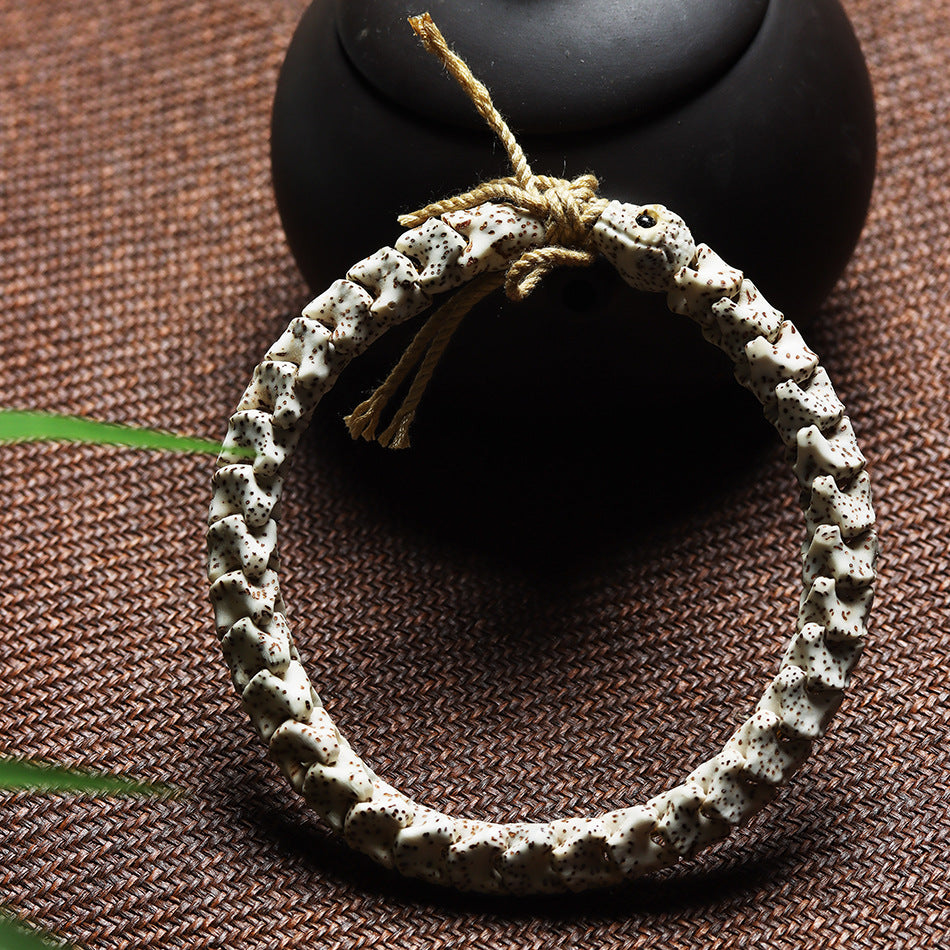 Remains Of The Beast - Snake Bone Style Bracelet