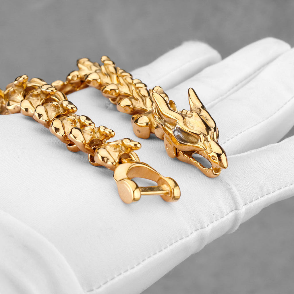 Remains Of The Serpent - Stainless Steel Bracelet