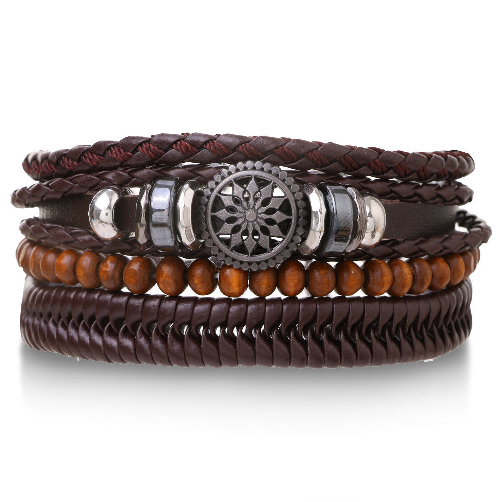 Sköll’s Chase Leather Bracelet