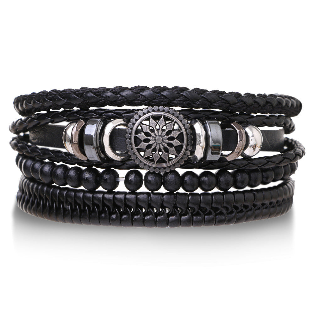 Sköll’s Chase Leather Bracelet