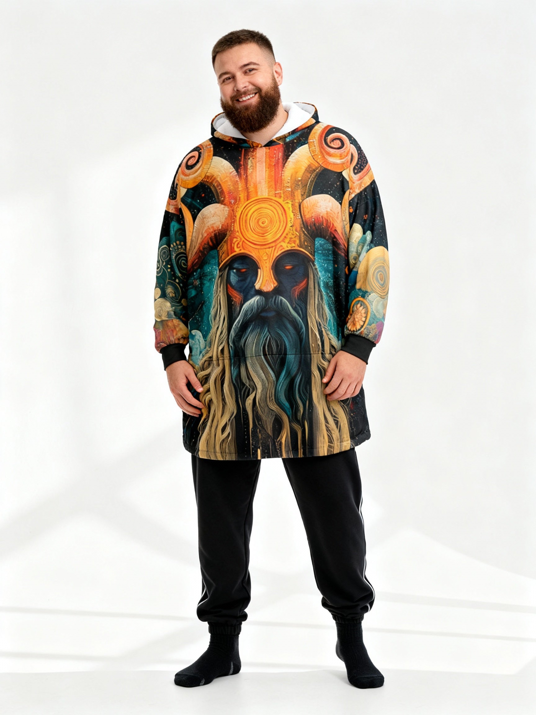 The Allfather - Oversized Hooded Blanket