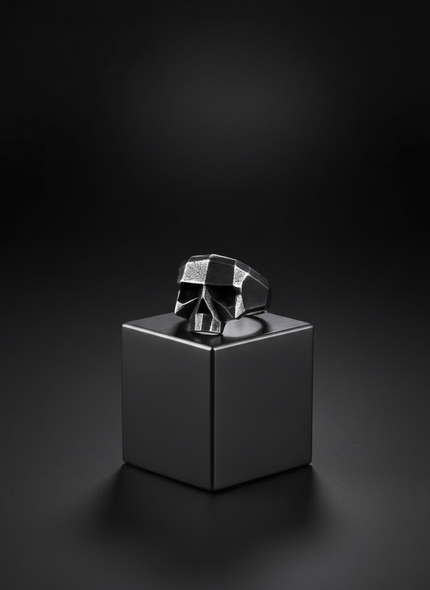 Draugr Bond – 316L Stainless Steel Vintage Skull Ring