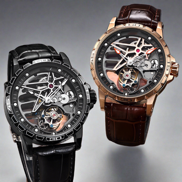 Skuld's Foresight - Five-pointed Star Series Mechanical Movement Watch