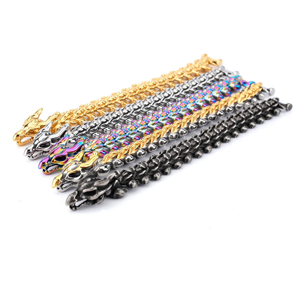 Remains Of The Serpent - Stainless Steel Bracelet