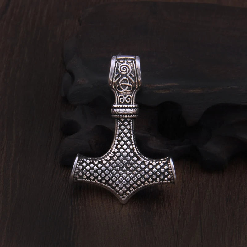 Silver Mjölnir - Sterling Silver Mjolnir Pendant