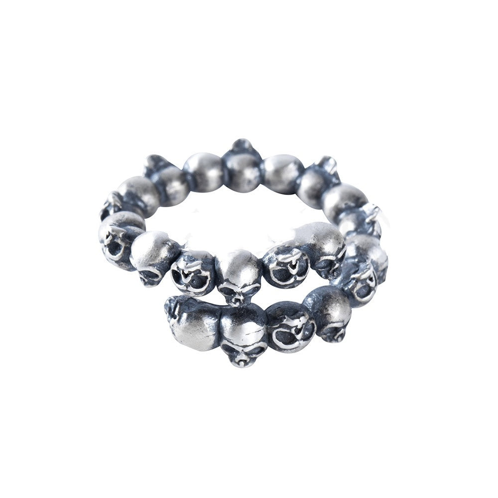 Skulls Of Hel – S925 Sterling Silver Skull Ring
