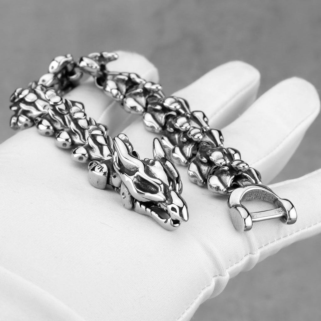 Remains Of The Serpent - Stainless Steel Bracelet