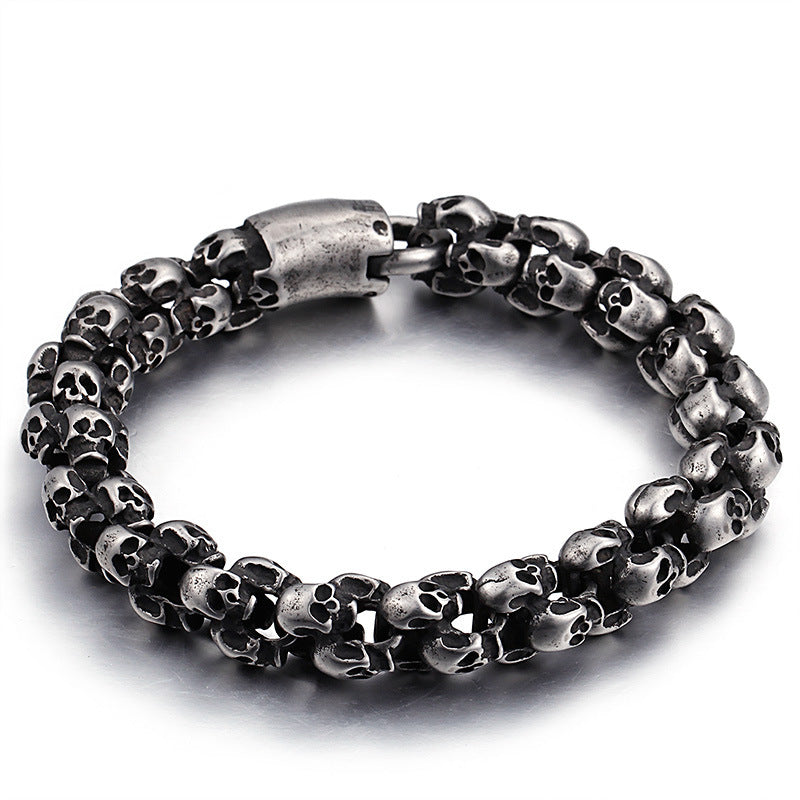 Helheim Chain - Skull Bracelet