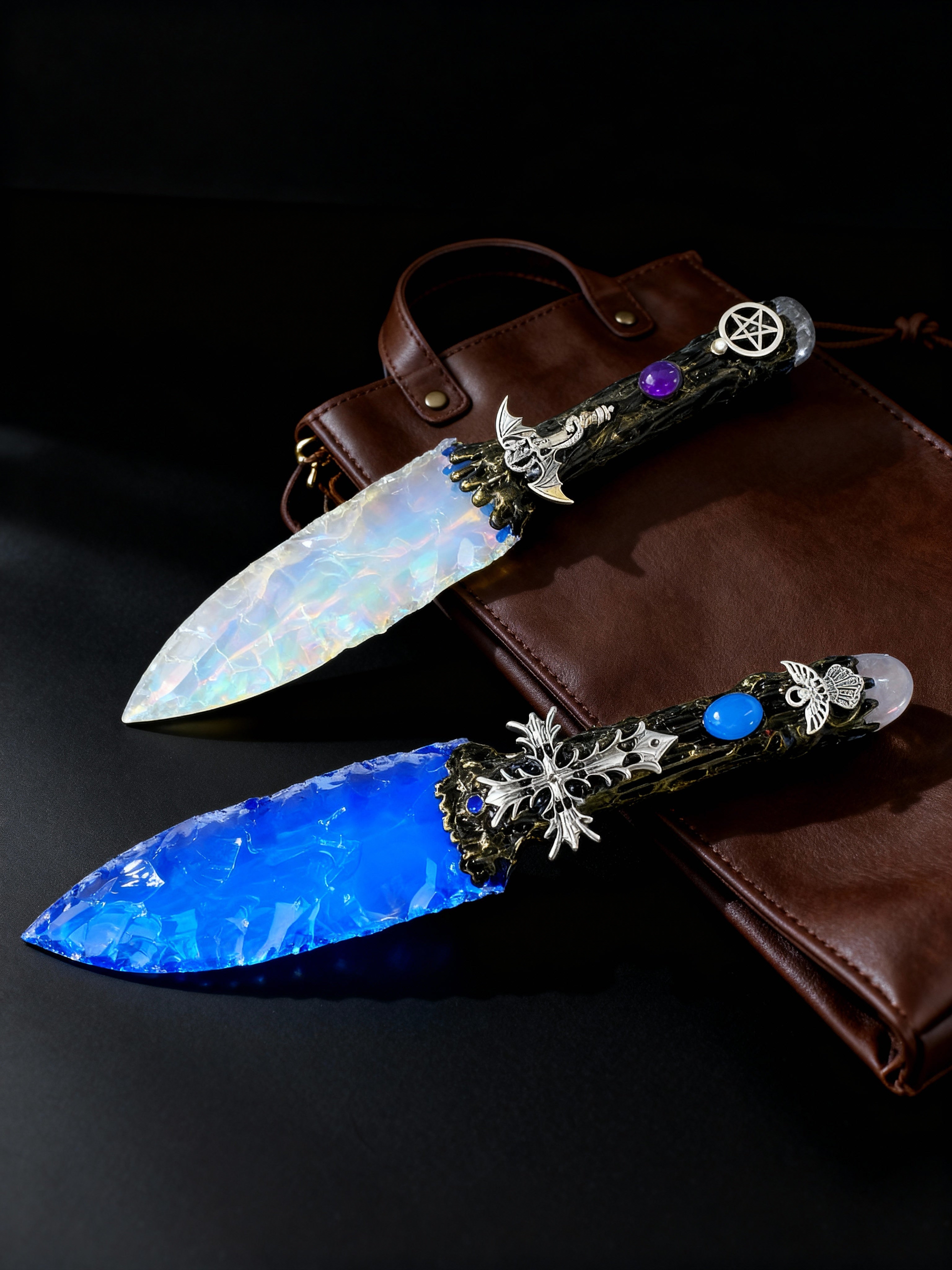 Lævateinn – Natural Opal Ceremonial Dagger
