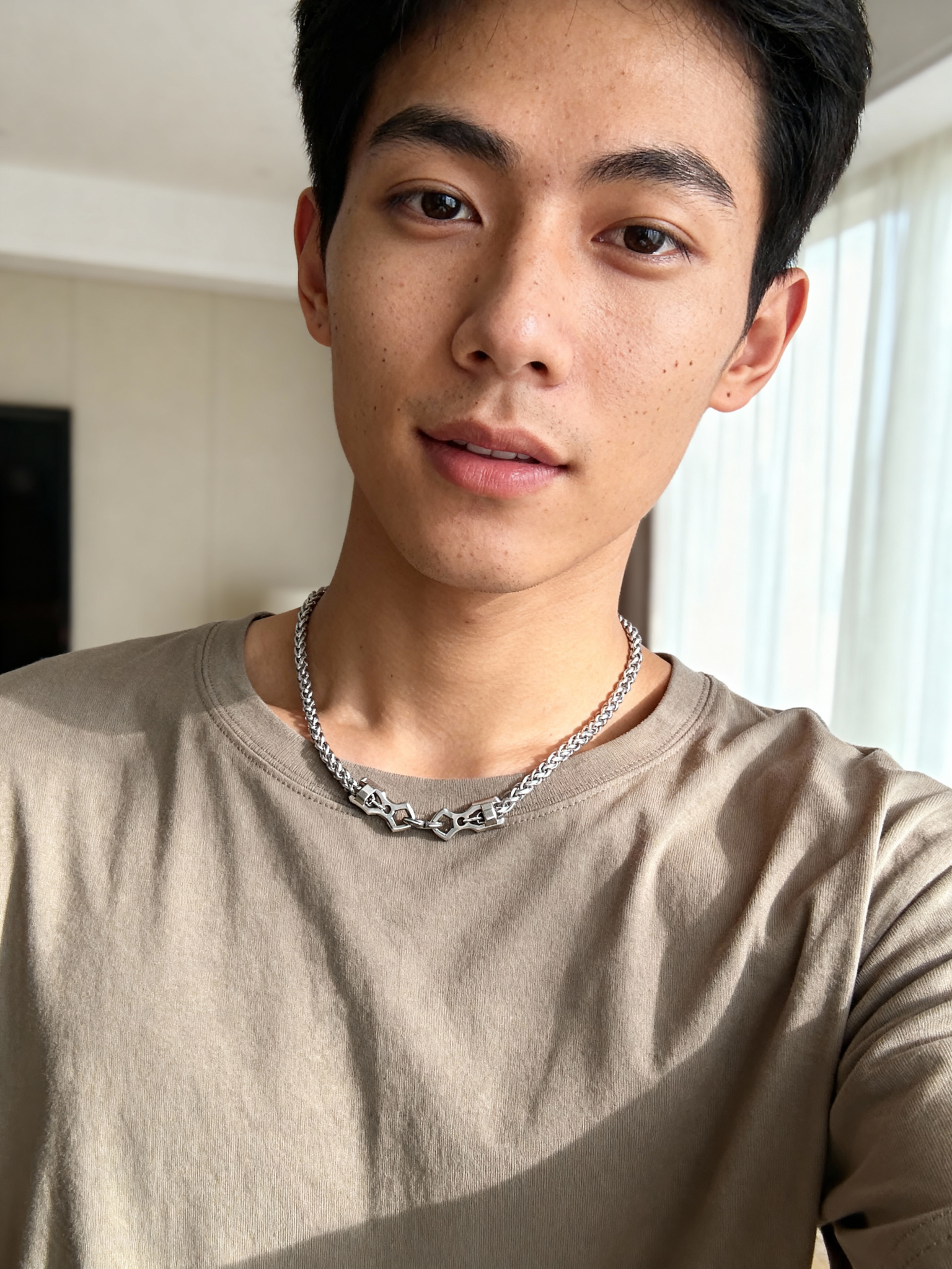 The Eternal Coil - Stainless Steel Necklace