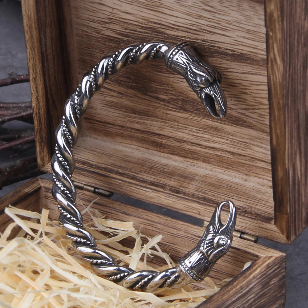 Ravens of War - Stainless Steel Allegiance Bangle