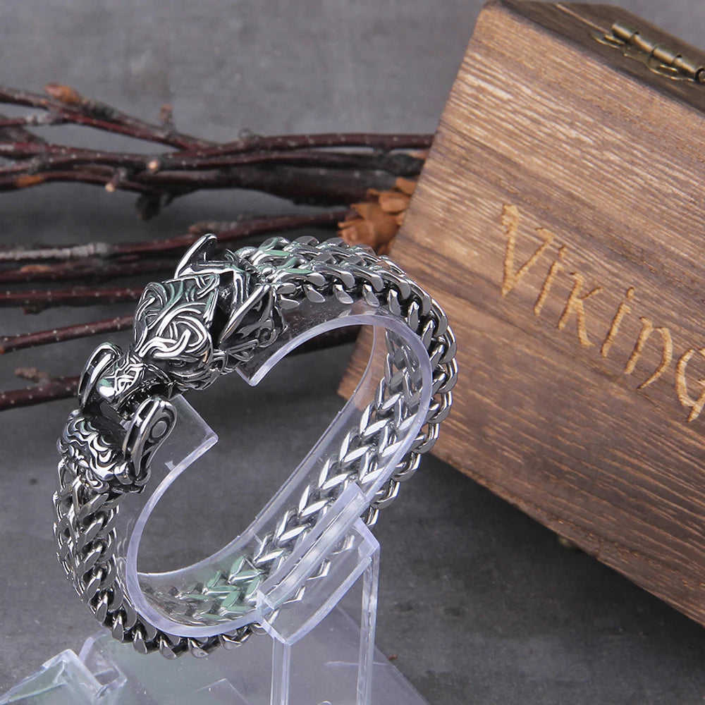 The Midgard Serpent - Stainless Steel Bracelet