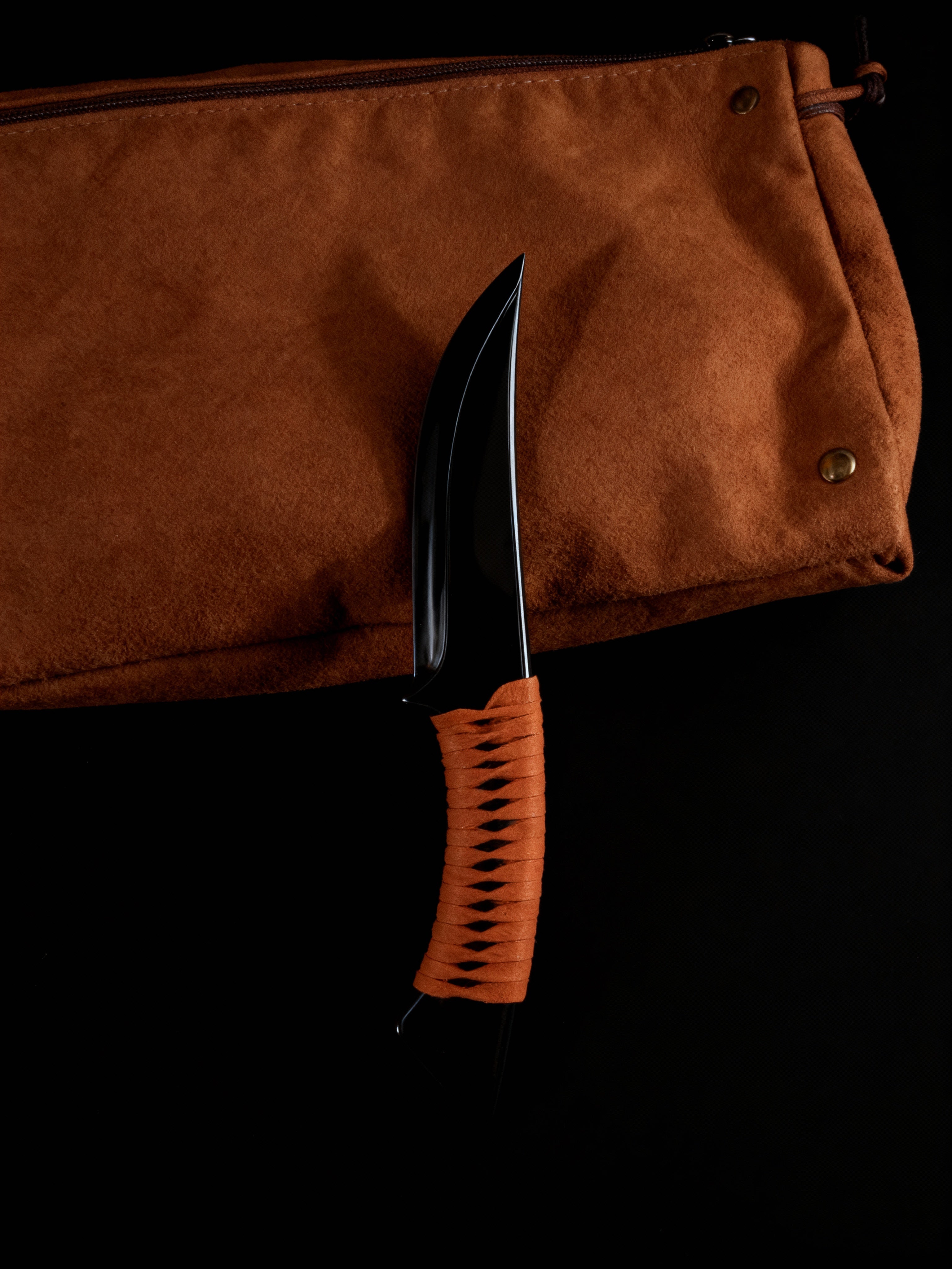 Hugrblade - Black Obsidian Handcrafted Ceremonial Knife