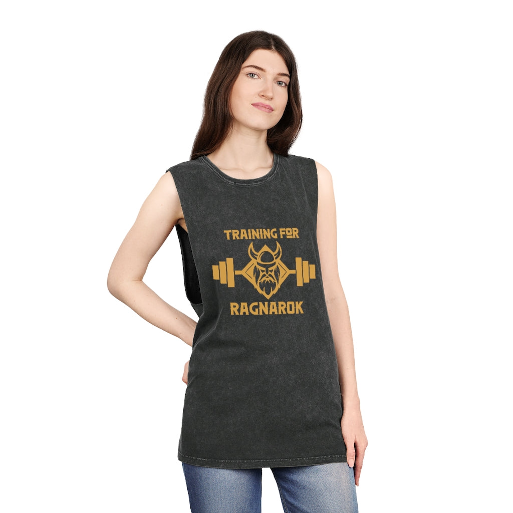 Training for Ragnarok (Stonewash Tank Top)