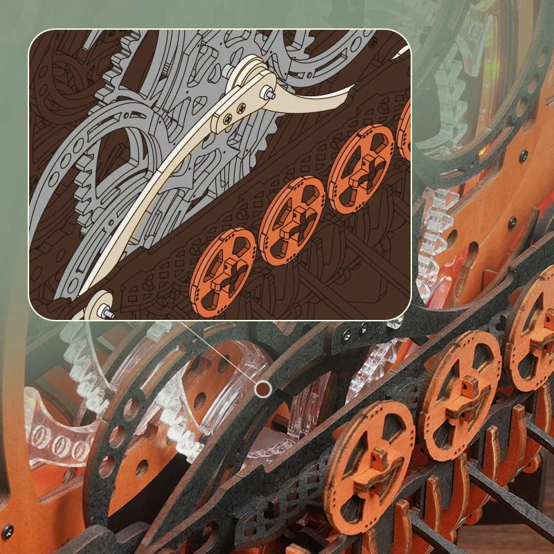 Skíðblaðnir - Mechanical 3D Wooden Puzzle