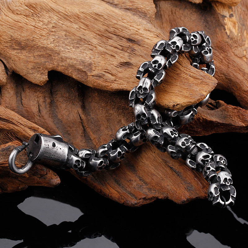 Helheim Chain - Skull Bracelet