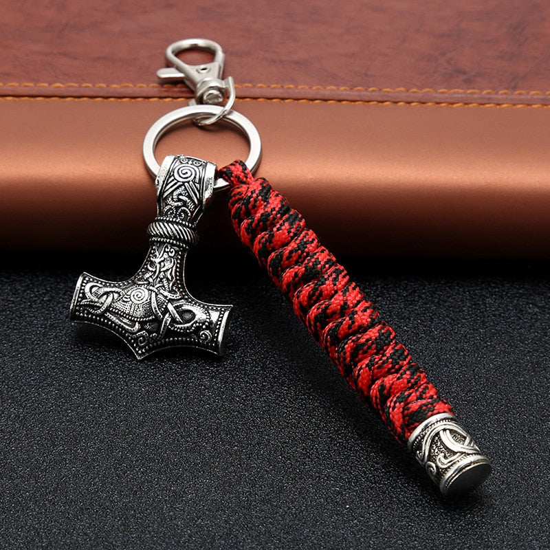 Hammer of Valhalla - Stainless Steel Mjolnir Keyring
