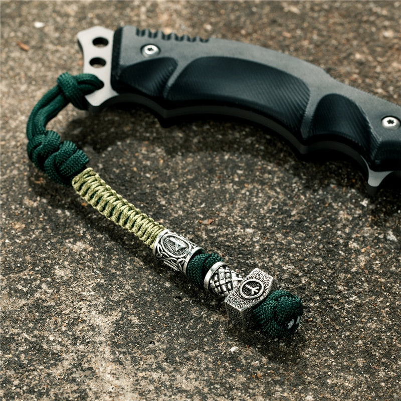 Tempest's Fury- Stainless Steel Mjolnir Keyring