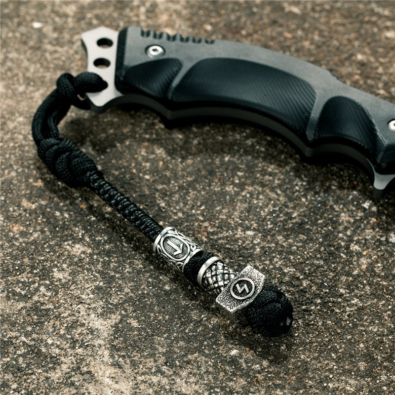 Tempest's Fury- Stainless Steel Mjolnir Keyring