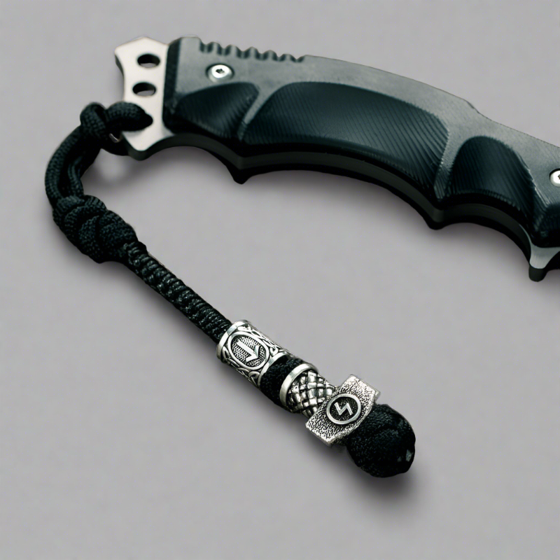 Tempest's Fury- Stainless Steel Mjolnir Keyring