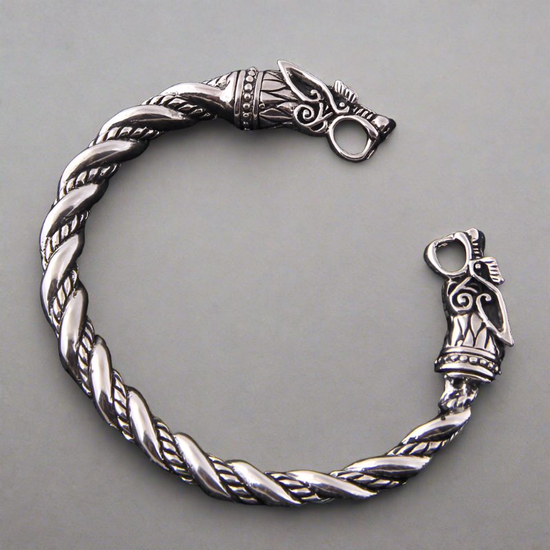 The Pledge - Fenrir - Sterling Silver Allegiance Bracelet