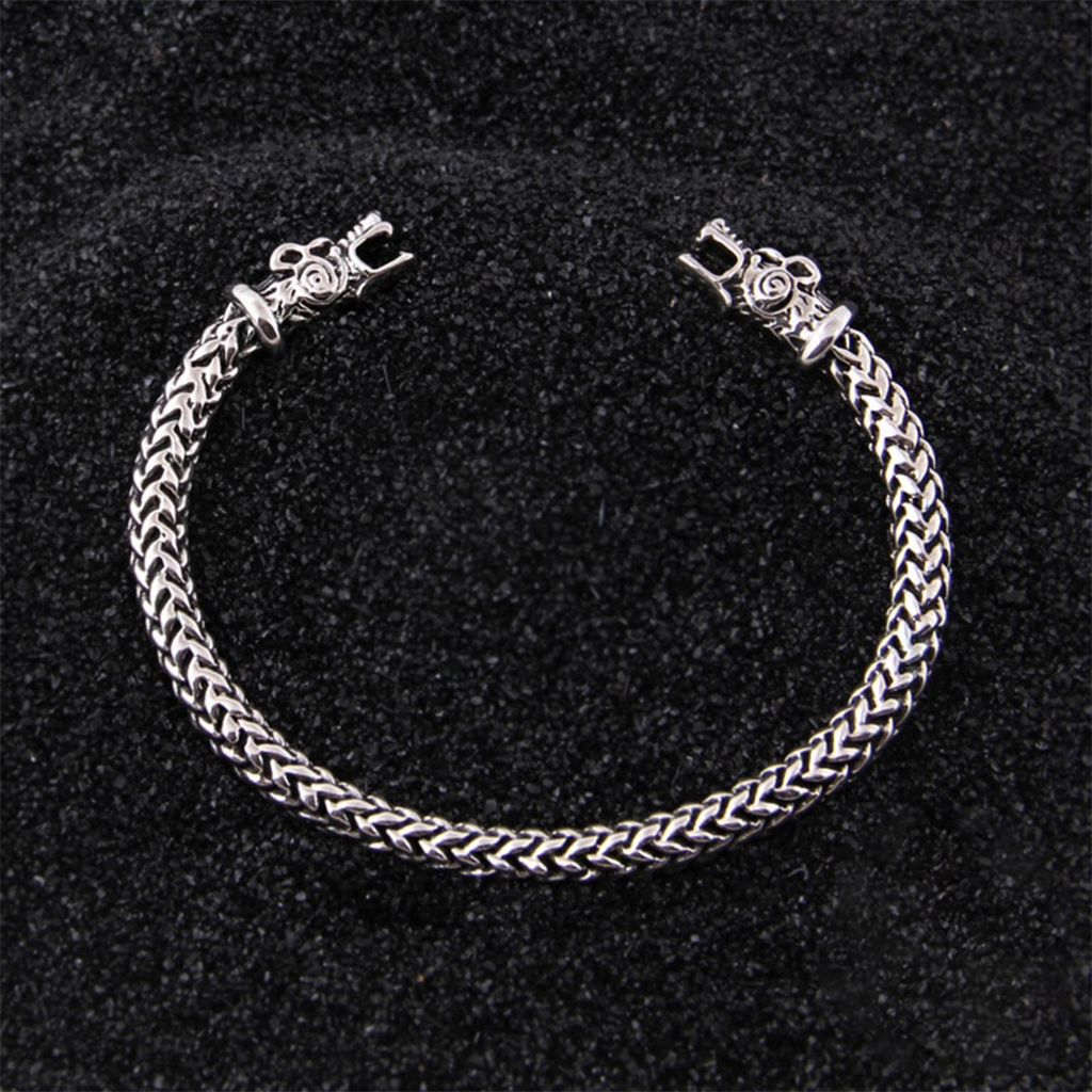 The Pledge - Nidhogg - Sterling Silver Allegiance Bracelet
