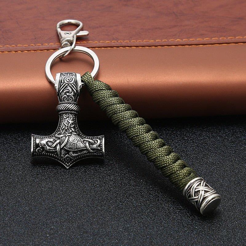 Hammer of Valhalla - Stainless Steel Mjolnir Keyring