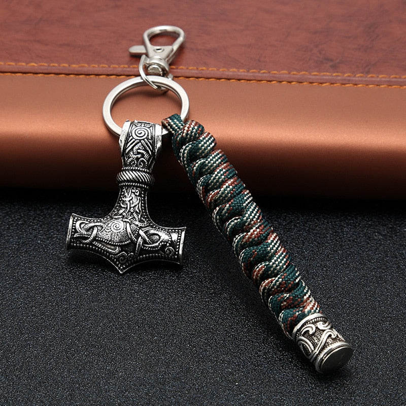 Hammer of Valhalla - Stainless Steel Mjolnir Keyring