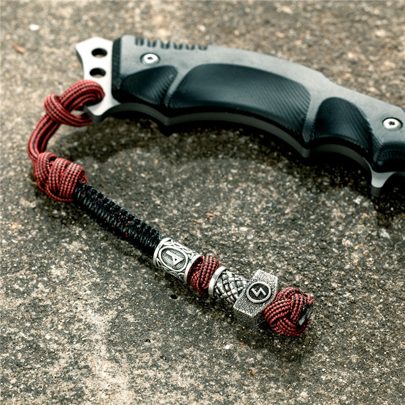 Tempest's Fury- Stainless Steel Mjolnir Keyring