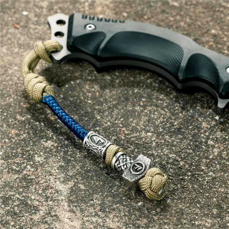 Tempest's Fury- Stainless Steel Mjolnir Keyring