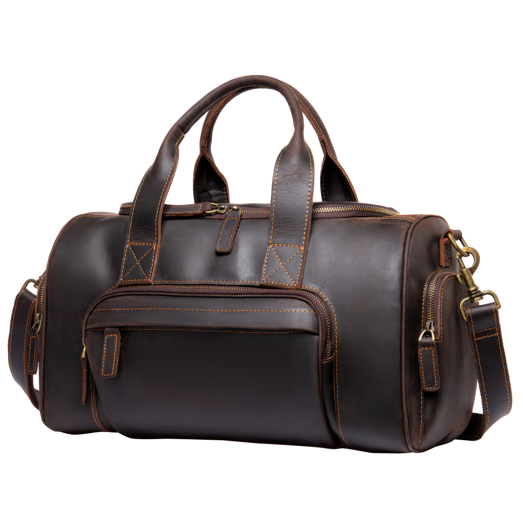 Memory Of Tyr -  Leather Luggage Shoulder Bag
