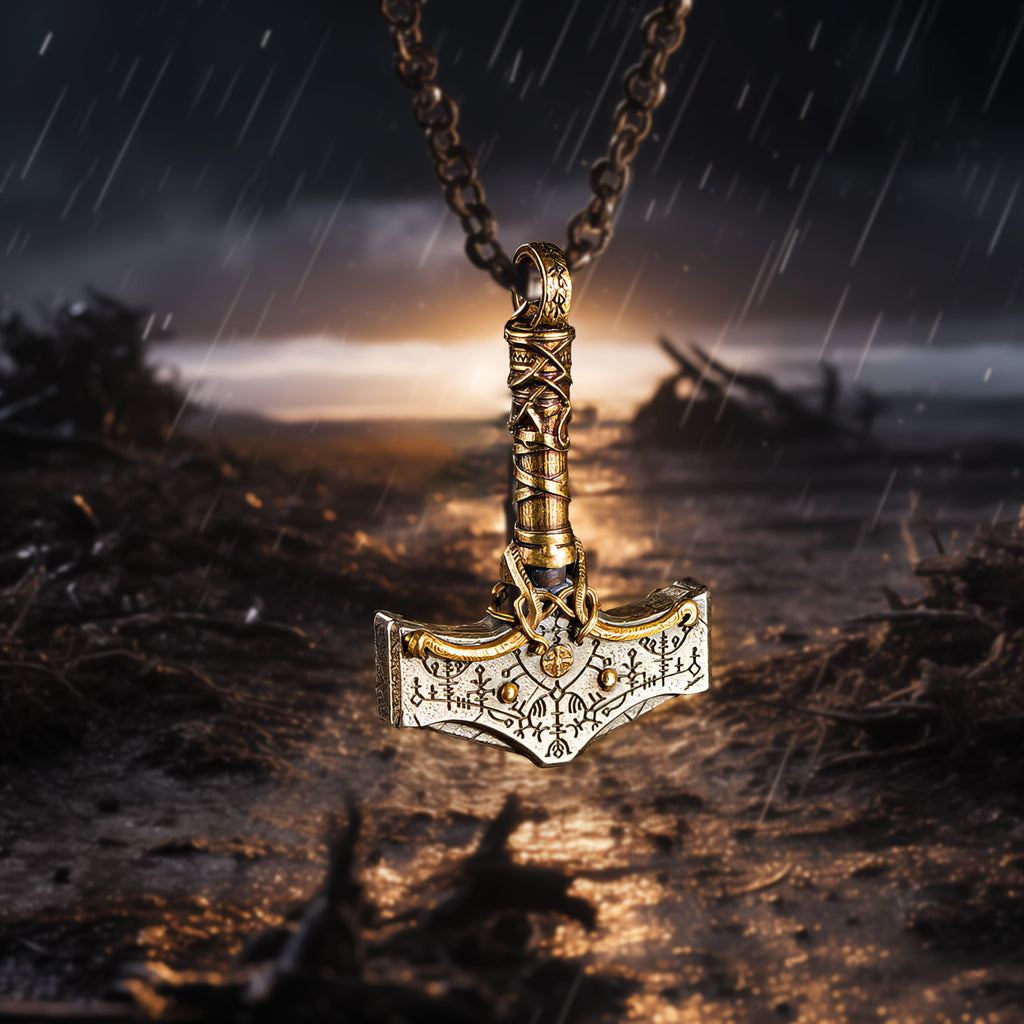 Mythic Mjölnir - Sterling Silver Necklace