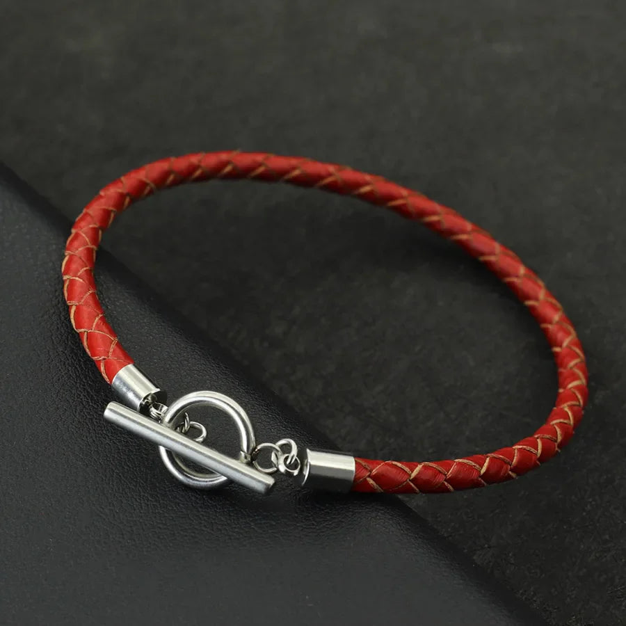 The Nine Worlds – Handmade Genuine Leather Bracelet