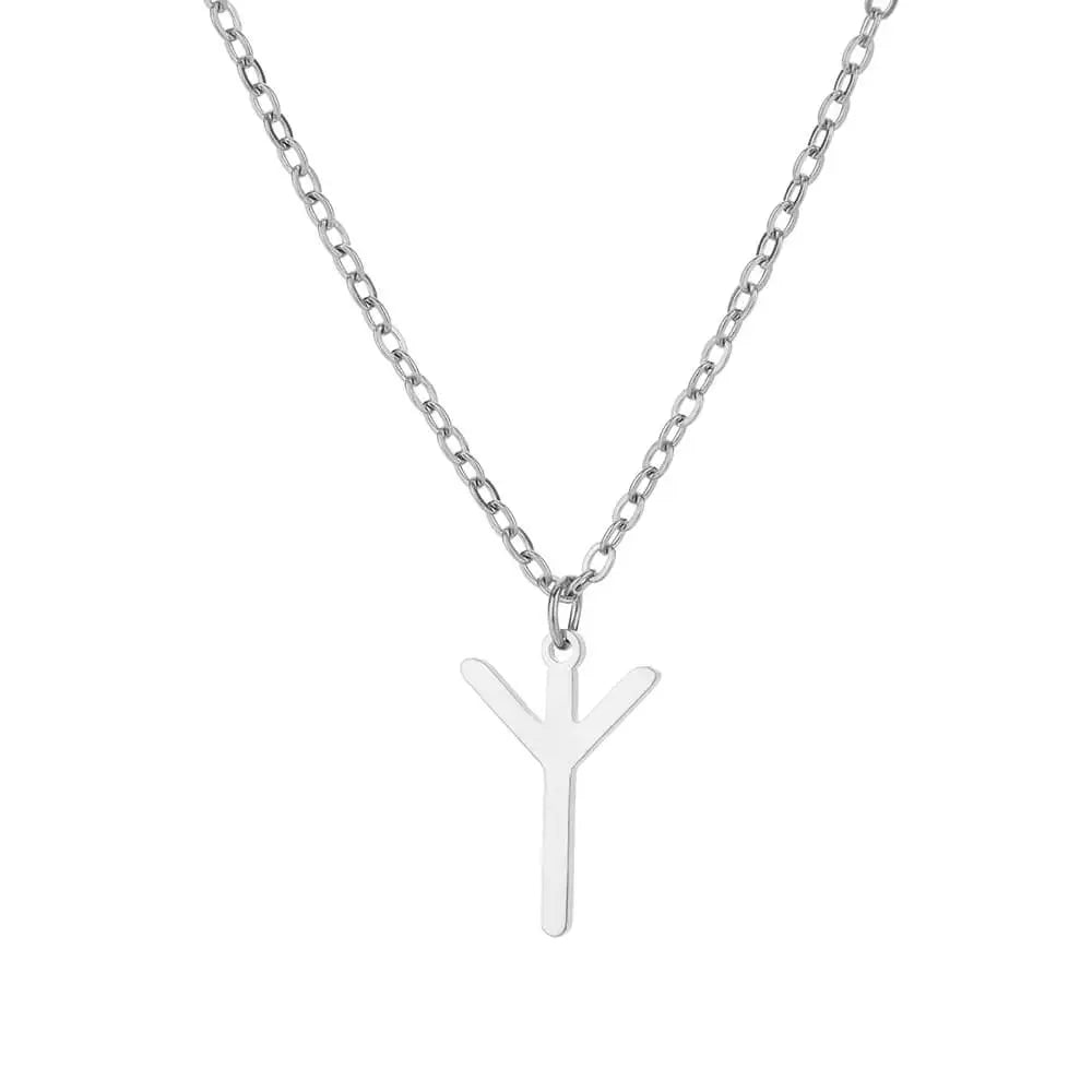 Norn's Blessing - Norse Runic Minimalist Pendant