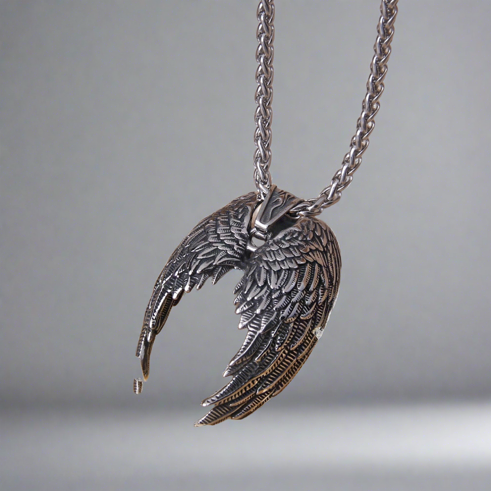 Valkyrie's Highwind - Stainless Steel Valkyrie Necklace
