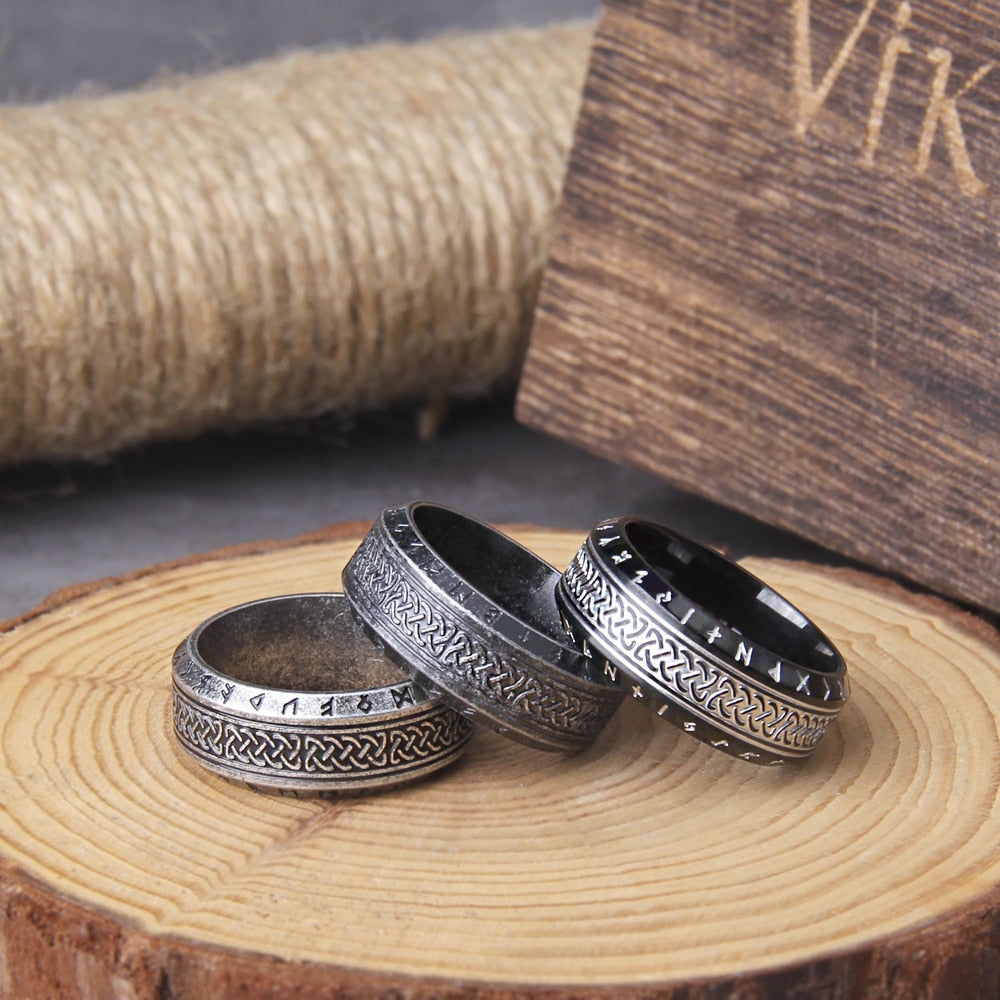 Secrets Of The Urd - Stainless Steel Ring