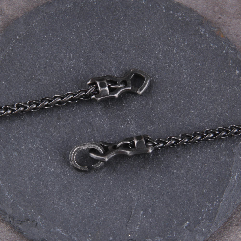 The Eternal Coil - Stainless Steel Necklace