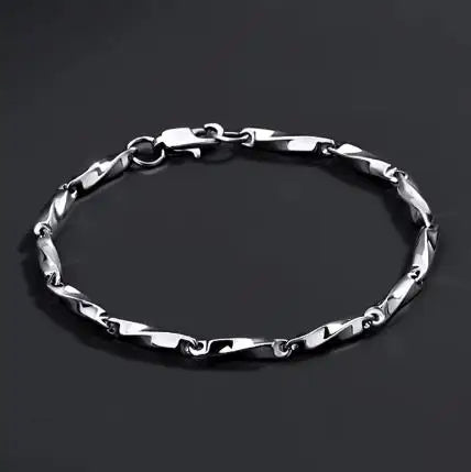 Loyalty To The King - Men's Stainless Steel Chain Bracelet