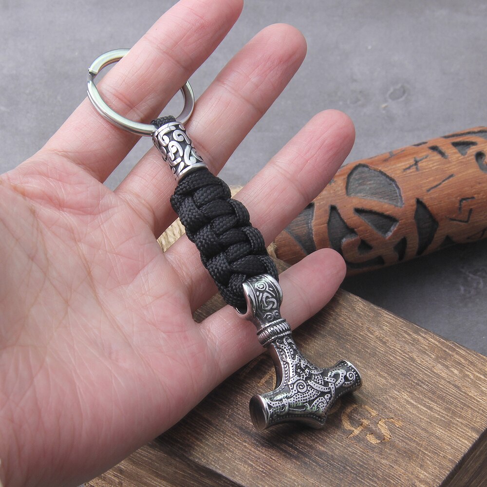 Stormbreaker - Stainless Steel Mjolnir Keyring