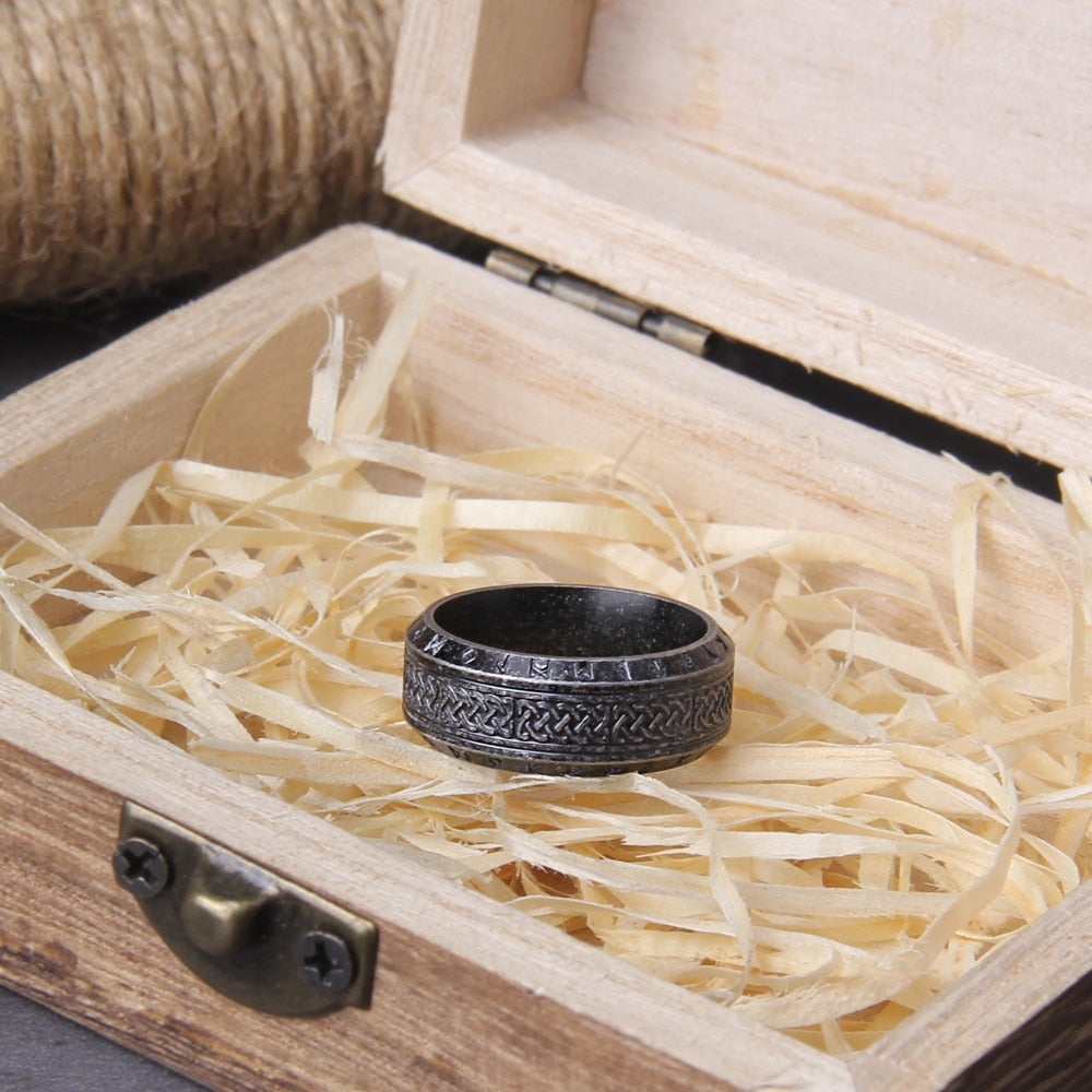 Secrets Of The Urd - Stainless Steel Ring