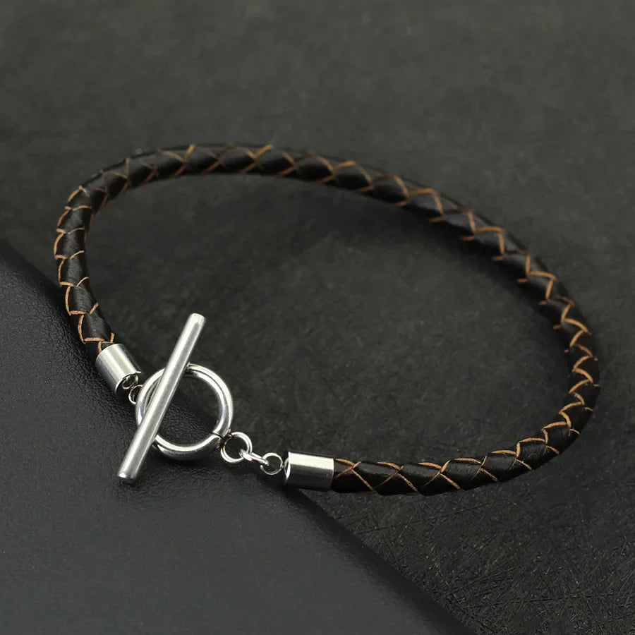 The Nine Worlds – Handmade Genuine Leather Bracelet