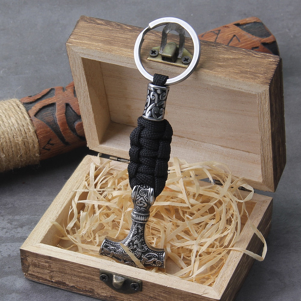 Stormbreaker - Stainless Steel Mjolnir Keyring