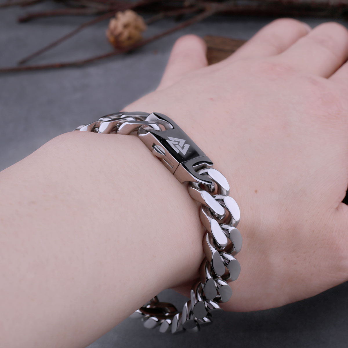 Frostbitten Armlet - Stainless Steel Bracelet