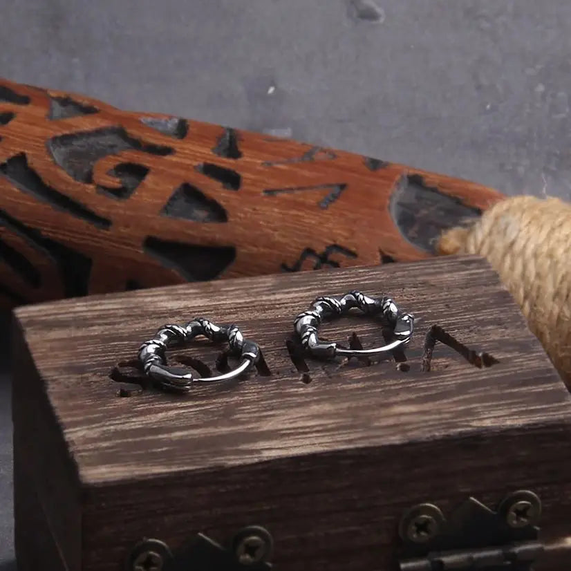 Ragnar's Grave - Stainless Steel Earrings