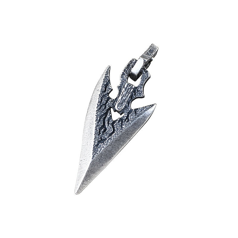 Arrow Of Fate - Sterling Silver Arrow Pendant