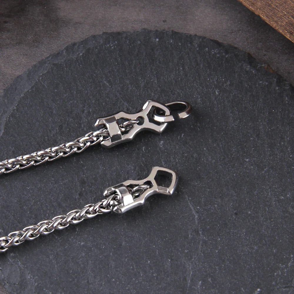 The Eternal Coil - Stainless Steel Necklace