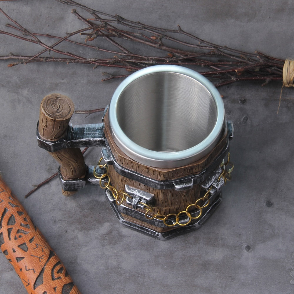 The Short Handle of Mjöllnir - 600ml Resin Mug