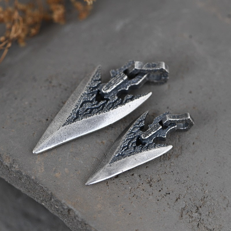 Arrow Of Fate - Sterling Silver Arrow Pendant